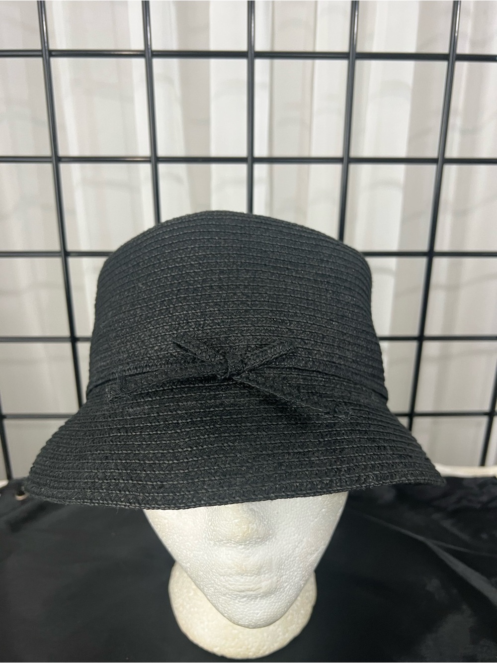 Vintage Coated Straw Bucket Hat From the Limited
